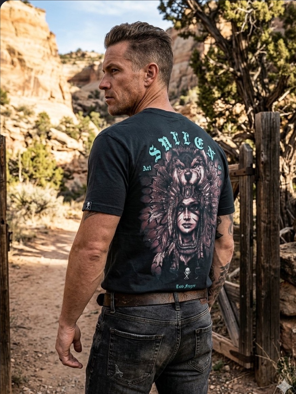 NWT Sullen Clothing Art Collective Graphic Tee - Men's Size Medium